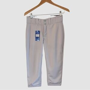 Mizuno Women’s Prospect Softball Pants Gray Size Small NWT
